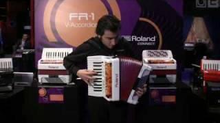 FR-1 V-Accordion at NAMM 09