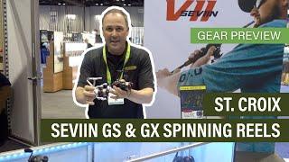 St. Croix Seviin GS and GX Spinning Reels | Gear Preview