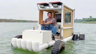 ENG) 自制水陆两栖钓鱼房车！ Handmade Amphibious Fishing RV!【手工耿Handy Geng】