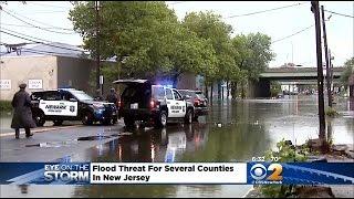 Torrential Rain Causes Flooding In Northern New Jersey