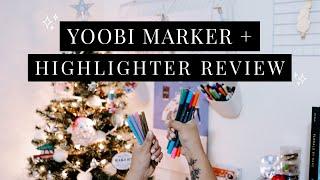 Yoobi Marker + Highlighter Review