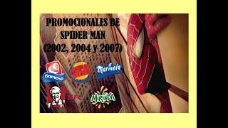 Promocionales De Spider Man (2002, 2004 y 2007) [ES]