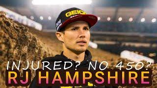 Supercross 2025 | RJ Hampshire Reveals Truth of Injury | Shares Details About 450 Premiere!