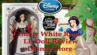 Snow White in Rags 17” Limited Edition Doll Review - Disney Store - Snow White 80th Anniversary 2017