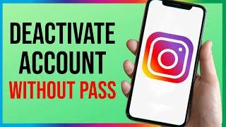 How to Deactivate Instagram Account Permanently Without Password (2025)