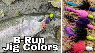 Twitching Jig Colors That Crush B-Run Coho – What Works Best?