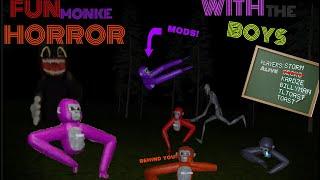 FUN MONKE HORROR?? (SUPER SCARY!)
