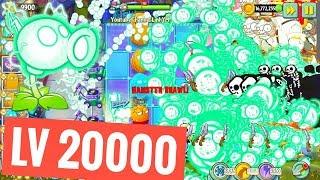 PVZ2 LinhYM Plants vs Zombies 2 Mod Electric Peashooter Level 20.000 ( No Root )