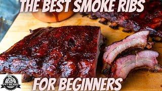 Easy smoke ribs - Pit Boss pro series 1150 - how to cook bbq ribs on pellet grill