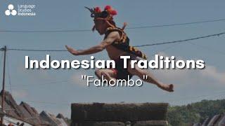 Indonesian Traditions | Fahombo - Nias, North Sumatra