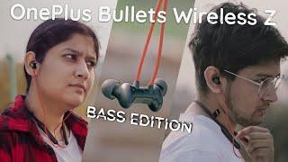 OnePlus Bullets Wireless Z Bass Edition ( Reverb Red ) Unboxing | Comparison with normal 1st Gen