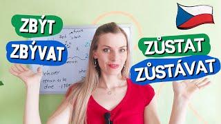 ZBÝT or ZŮSTAT? Learn the Difference of These Czech Verbs!