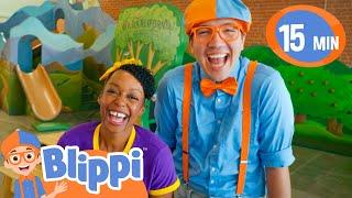 My Amazing Body | 15 MIN LOOP | Blippi | Nursery Rhymes