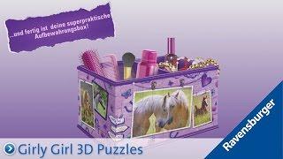 Ravensburger 3D Puzzle: Girly Girl Aufbewahrungsbox