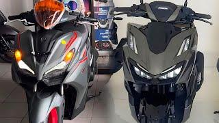 2025 Yamaha Aerox Alpha Turbo vs Honda Click 160 or Vario 160 – Walkaround Comparison