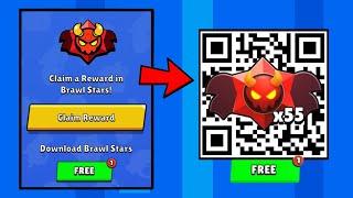 FREE! x55 DEMONIC DROPS!  QR CODE | BRAWL STAR QR CODES 2024 | BRAWL STARS NEW UPDATE