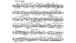 Sonata for Violin Solo By Willem Pijper (with Score)