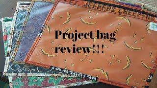 Flosstube #87 Made by Mama Joan project bag review!!!