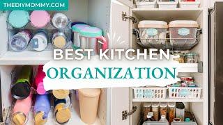 10 DIY Kitchen Organization Ideas to Maximize Your Space - Easy & Inexpensive!