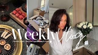 weekly vlog | i moved..again + don't be a ppl pleaser + new restaurants & more! allyiahsface vlog