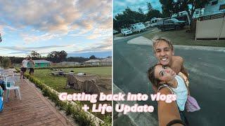 Getting back into vlogs + Life update!!