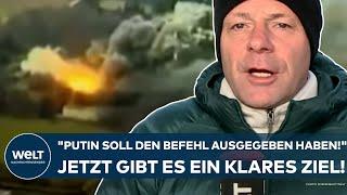 UKRAINE-KRIEG: "Putin soll den Befehl ausgegeben haben!" Jetzt gibt es ein klares Ziel der Russen!