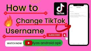 How to change your username on TikTok without waiting 30 days in iphone&android 2023#tiktok#newvideo