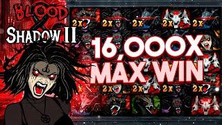 HE HIT THE WORLDS FIRST MAX WIN ON BLOOD & SHADOW 2!