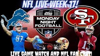 Detroit Lions vs San Francisco 49ers  LIVE NFL WATCH~ NFL Fan Stream