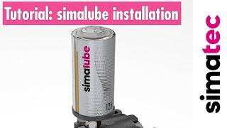 How to install a automatic lubricator simalube?