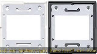 Gepe 7013 Glaslose Halterung mit Metallmaske in beiden Hälften, 24 x 36 mm, 100 Stück, weiß