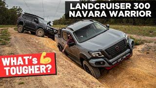 2024 Navara Warrior & Toyota LandCruiser 300 (modified): 4x4 super test