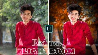 Moody red tone Lightroom photo editing || Lightroom red tone || Lightroom photo editing Tutorial