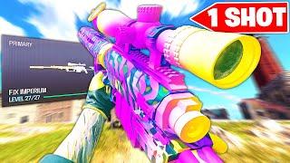 *NEW* 1 SHOT INTERVENTION Sniper on Rebirth Island!  (Warzone)