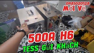 test pin 500A ( điện chuẩn 400A sài tương đương 1 bình acquy 600A )  giá chỉ hơn 10tr.