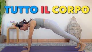 10 minuti di yoga per tutto il corpo | Yoga per tonificare | Rinforzo muscolare