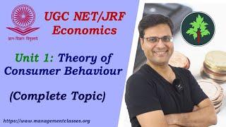 Unit 1.1. Theory of Consumer Behaviour (UGC NET Economics) in Hindi (complete)