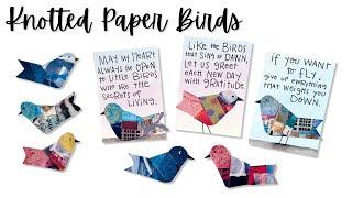 How To Make an Adorable Paper Bird