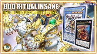 GOD RITUAL DECK? Ryu-Ge Voiceless Voice Combo Has the Meta Shaking! | MASTER DUEL