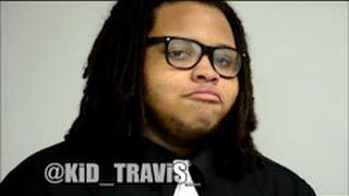 KidTravisOfficial sings acapella RnB mash-up