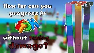 How far can you progress in JToH without taking damage? - Roblox