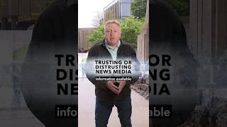 Trusting or distrusting news media #cdnpoli #newsmedia