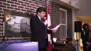 MP Costas Menegakis Spring 2013 Reception