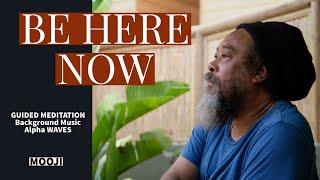 Mooji - Be HERE NOW - GUIDED Meditation - ALPHA Waves BACKGROUND Music