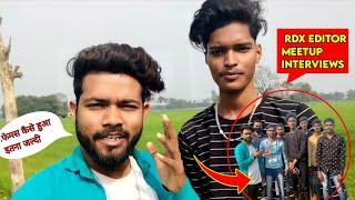 RoHitt Vlog Rdx editor meetup फेमस कैसे इतना जल्दी हुआ 