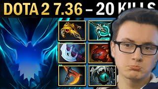 Terrorblade Dota 7.36 Miracle with Tarrasque and 20 Kills - TI13