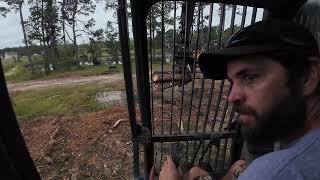 Stacking Up The Burn Pile With The ROTOBEC!! [HUGE LetsDig18 Pond Project] Extended In Cab Video!!