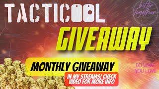  Tacticool  Giveaway • Tacticool Free Gold • Check Comments For Current Giveaway •  (Info Video!)