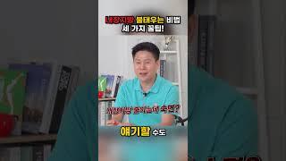 순식간에 내장지방 태우는 3가지 방법#다이어트