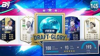 I GOT A 193 RATED DRAFT! | FIFA 19 DRAFT TO GLORY #145